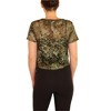Aeropostale Womens Camo Lace Graphic T-Shirt - 3 of 4