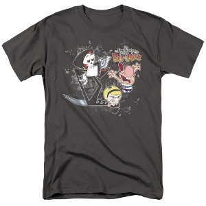 Billy & Mandy Splatter Cast Adult T-Shirt - 1 of 4