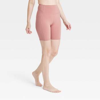 Women's Ultra High-Rise Rib Leggings - All In Motion™ Pink XS