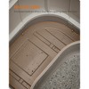 XL Enclosed Cat Litter Box with Slide-Out Tray, Includes Scoop & Brush, Anti-Tracking Design, Oatmeal & Warm Gray - 4 of 4