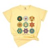 Simply Sage Market S.W.Smiley Flowers Stacked Garment Dyed Tee - 2 of 4