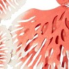 Contemporary Metal Coral Wall Decor Orange - Olivia & May: Iron Botanical Art, Vertical Orientation, 23.13"H x 48"W - 3 of 4