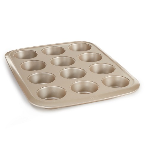 Berghoff Balance Non-stick Carbon Steel 12-cup Muffin Pan 3.25 : Target
