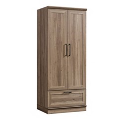 County Line Armoire Salt Oak Finish Sauder Target