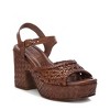 Carmela Collection Women's Leather Fashion Sandals 161637 TAUPE 9.5 - 3 of 4