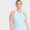 Women's High Neck Racerback Tank Top - All In Motion™ - 3 of 3