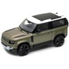 2020 Land Rover Defender Green Metallic with White Top "NEX Models" 1/26 Diecast Model Car by Welly - 2 of 3