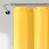 Umbre Fiesta Shower Curtain Yellow/Gray Single 72X72 - 2 of 4