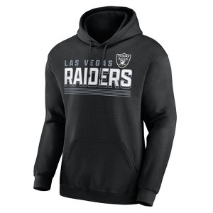 NFL Las Vegas Raiders Men's Long Sleeve Core Fleece Hoodie - 1 of 3