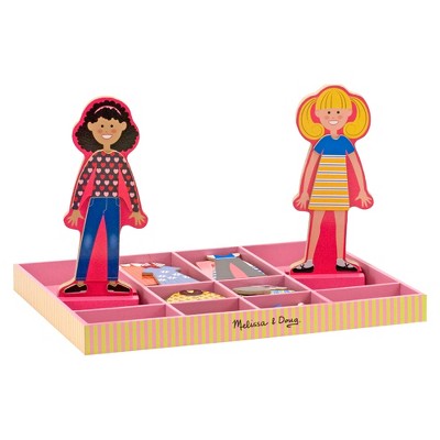 abby and emma magnetic dolls