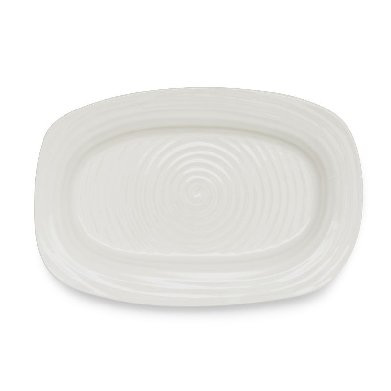 Portmeirion Sophie Conran White Sandwich Tray - 13.5" x 9", 1 of 6