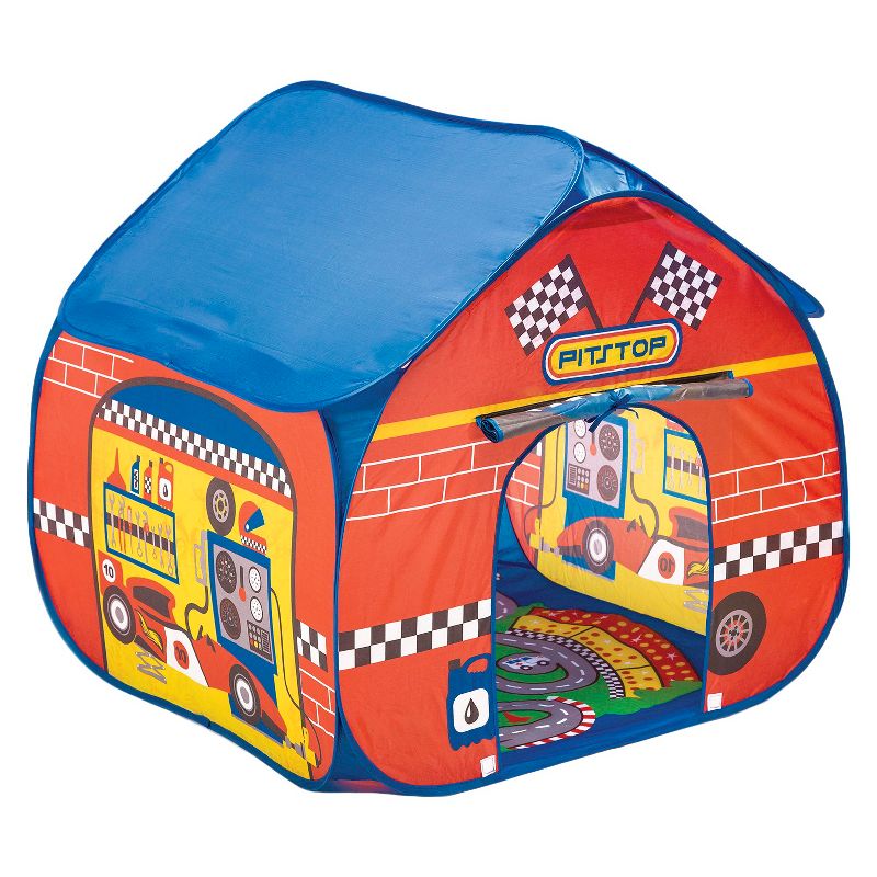 Fun2Give Pop-it-Up Pit Stop Tent with Race Mat, 1 of 5