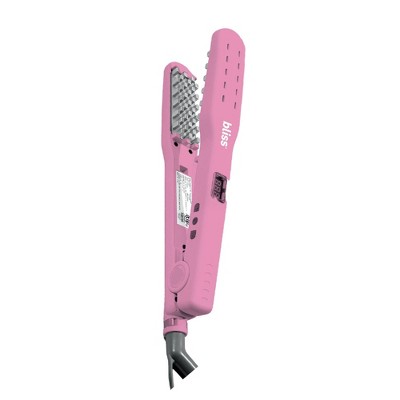 bliss Hair Volumizing Iron - Instant Root Lift for Lasting Volume - Includes Brush, Clips & Pouch