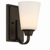 Craftmade Lighting Grace 1 - Light Vanity in  Espresso - 2 of 3