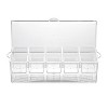 Aoibox Condiment Server Tray with Lid, Ice Party Serving Bar, Chilled Caddy, Garnish Holder, Salad Platter, Compartment Tray for Buffet & Entertaining - 4 of 4