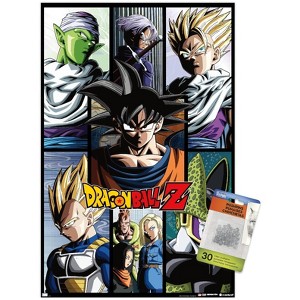 Trends International Dragon Ball Z - Grid Unframed Wall Poster Prints - 1 of 4