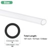 Unique Bargains Flexible Silicone Rubber Tube High Temp Water Air Hose Pipe for Pump - 3 of 4