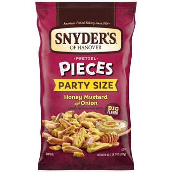Snyder's of Hanover Pretzel Pieces Honey Mustard and Onion Party Size - 8oz
