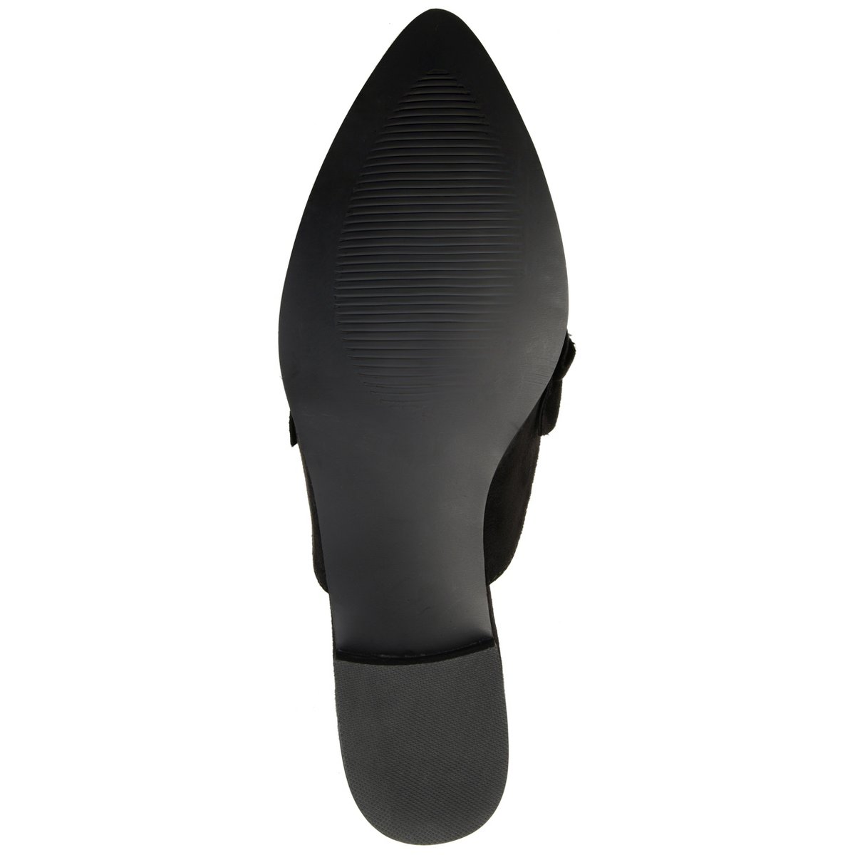 Женские сабо Journee Collection Women's Kessie Slip On Pointed Toe Mules Flats Black 8 — фото 5