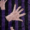 Silver Buffalo Addams Family Wednesday Thing Raschel Throw Blanket | 45 x 60 Inches - 2 of 4