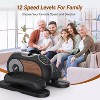 MERACH Under Desk Elliptical Machine Electric Ellipse Leg Exerciser for Seniors Anti-Slip Seated Mini Elliptical - 3 of 4