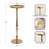 Kate and Laurel Carling Metal Pedestal Table and Plant Stand - 2 of 4