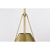 Nuvo Lighting Adina 1 - Light Pendant in  Natural Brass - 2 of 4