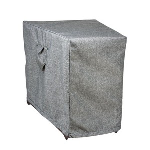 Platinum 3-Layer Outdoor Table Cover 16"/22" x 31.5" x 24.5" Gray Melange by Shield - 1 of 4