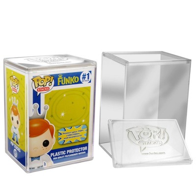 Helpful Tip: Bitty Pop! funko products can be stacked inside standard  soft/hard protectors to keep them from toppling over and falling out! :  r/funkopop