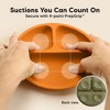 3-Pack Prep Suction Plates for Baby, 100% Silicone Toddler Plates, BPA-Free Divided Baby Plates with Suction - 3 of 4
