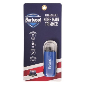 Barbasol Rechargeable Mini Nose & Ear Non-Slip Grip Portable Hair Trimmer - 1 of 4