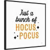 Amanti Art 30"x30" Halloween Typography III by Laura Marshall Framed Canvas Wall Art Print - 2 of 4