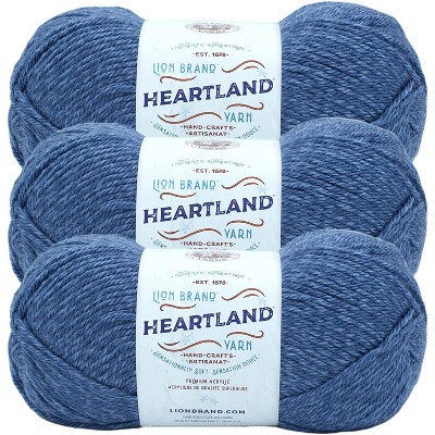 (Pack of 3) Lion Brand Heartland Yarn-Carlsbad Caverns