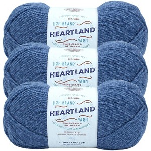(Pack of 3) Lion Brand Heartland Yarn-Carlsbad Caverns - 1 of 4