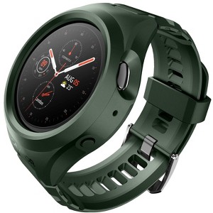 Dexnor for Samsung Galaxy Watch Active 2 Band 44mm,New Upgrade [Raised Bezel & Snap-on] Rugged Shockproof Case with Adjustable Strap Band - 1 of 3