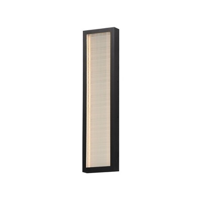 ET2 Lighting Highlander 1 - Light Vanity in  Black