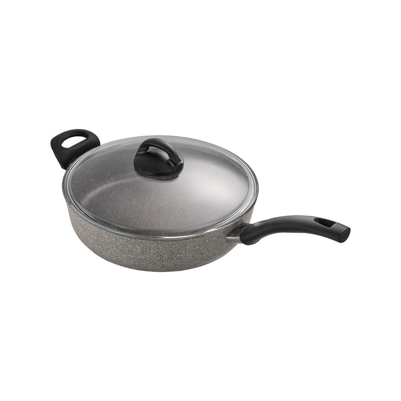 BALLARINI Parma by HENCKELS Forged Aluminum Nonstick Saute Pan with Lid, Made in Italy, 5 of 6