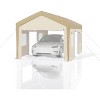 Carport Replacement Canopy Cover – Heavy-Duty Waterproof, UV & Wind-Resistant PE Fabric - 4 of 4