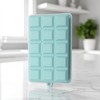 Unique Bargains 15-Cavity Small Square Ice Tray with Lid Hand Wash Only Silicone 7.87"x4.72"x1.30" 1 Pc - 2 of 3