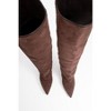 Zach - Brown Suede Over the Knee Boot (Women) | Prologue Shoes - 3 of 4