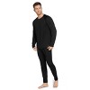 Jockey Men's Grid Fleece Thermal Long Sleeve Crew - 4 of 4