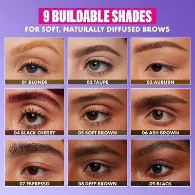 NYX Professional Makeup Powder Louder Brow Pencil - Soft Brown - 0.13oz: Filling, Shaping, Finish