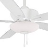 52" Minka Aire Minute Flat White Indoor Pull Chain LED Ceiling Fan - 3 of 4