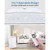 Acekool 12,000 BTU Portable AC - 3-in-1 Cooling, Dehumidifier & Fan for Rooms Up to 550 Sq.Ft, LED Display, Remote Control - 3 of 4
