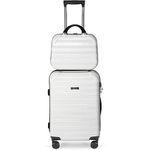 Hard Case Luggage 2 Piece Sets Carry On Luggage Lightweight With Spinn - 1 of 4