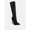 Pipette Diamante Set High Heeled Calf Boot Women - 2 of 4