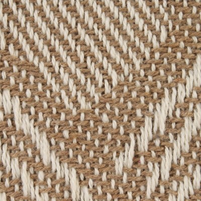 Stone Basketweave Cotton Throw Blanket with Fringe, 50x60