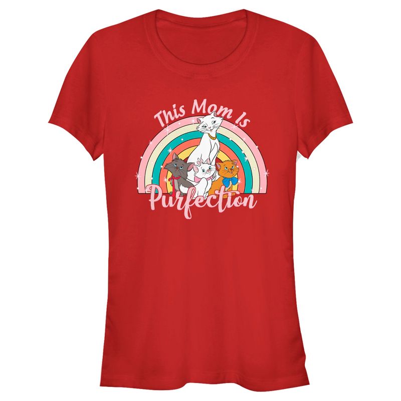 Junior's Women Aristocats Duchess and Kittens This Mom Is Perfection T-Shirt, 1 of 5