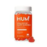 HUM Nutrition Hyaluronic Glow  with Hyaluronic acid + Vitamin C + E Gummies - 50ct