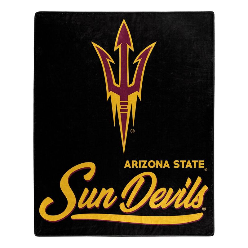 NCAA Signature Arizona State Sun Devils 50 x 60 Raschel Throw Blanket, 1 of 4